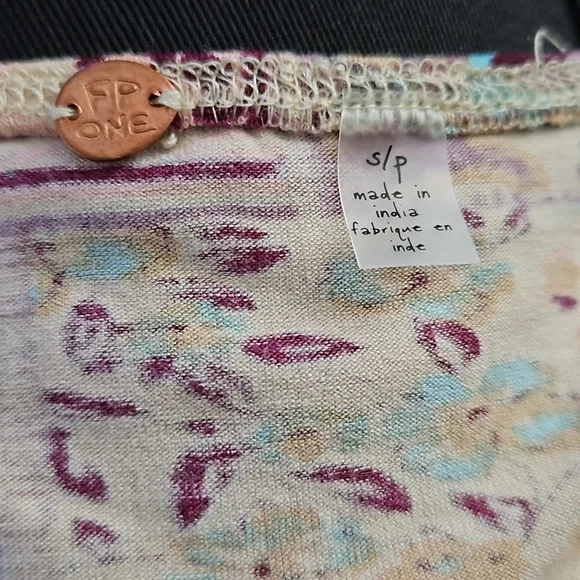 Free People Liliac Combo Halter Top sz S - Picture 7 of 11